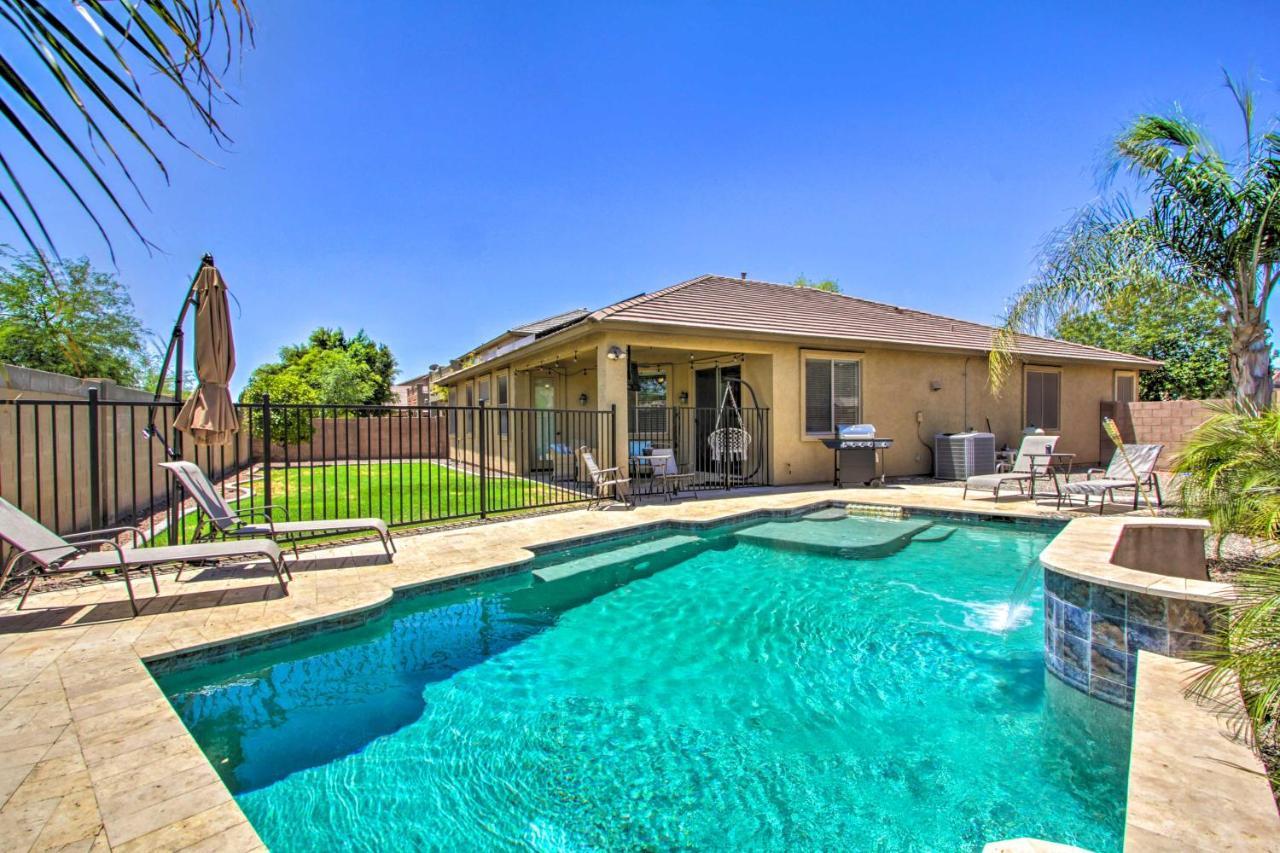 Family-Friendly Goodyear Home With Private Pool Exterior photo